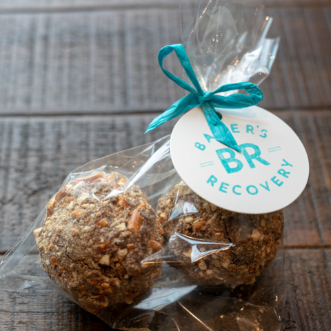 Baker's Recovery | Jordan's Pretzel Dust Chocolate Cheesecake Truffles
