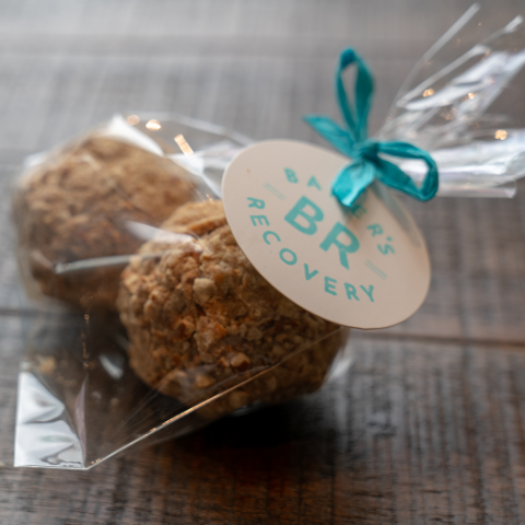 Baker's Recovery | Amanda's White Chocolate Peanut Butter Cheesecake Truffles