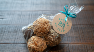 Baker's Recovery | Turk's Dark Chocolate Peanut Butter Cheesecake Truffles