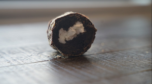 Baker's Recovery | Julie's Dark Chocolate S'mores Cheesecake Truffles