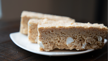 Load image into Gallery viewer, Baker&#39;s Recovery | White Chocolate Peanut Butter Rice Crispies