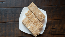Load image into Gallery viewer, Baker&#39;s Recovery | White Chocolate Peanut Butter Rice Crispies