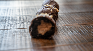Baker's Recovery | Turk's Dark Chocolate Peanut Butter Cheesecake Truffles