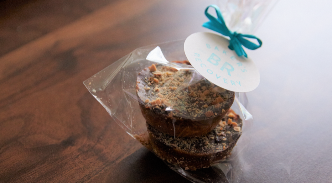 Baker's Recovery | Karen's Chocolate Toffee Almond Tart